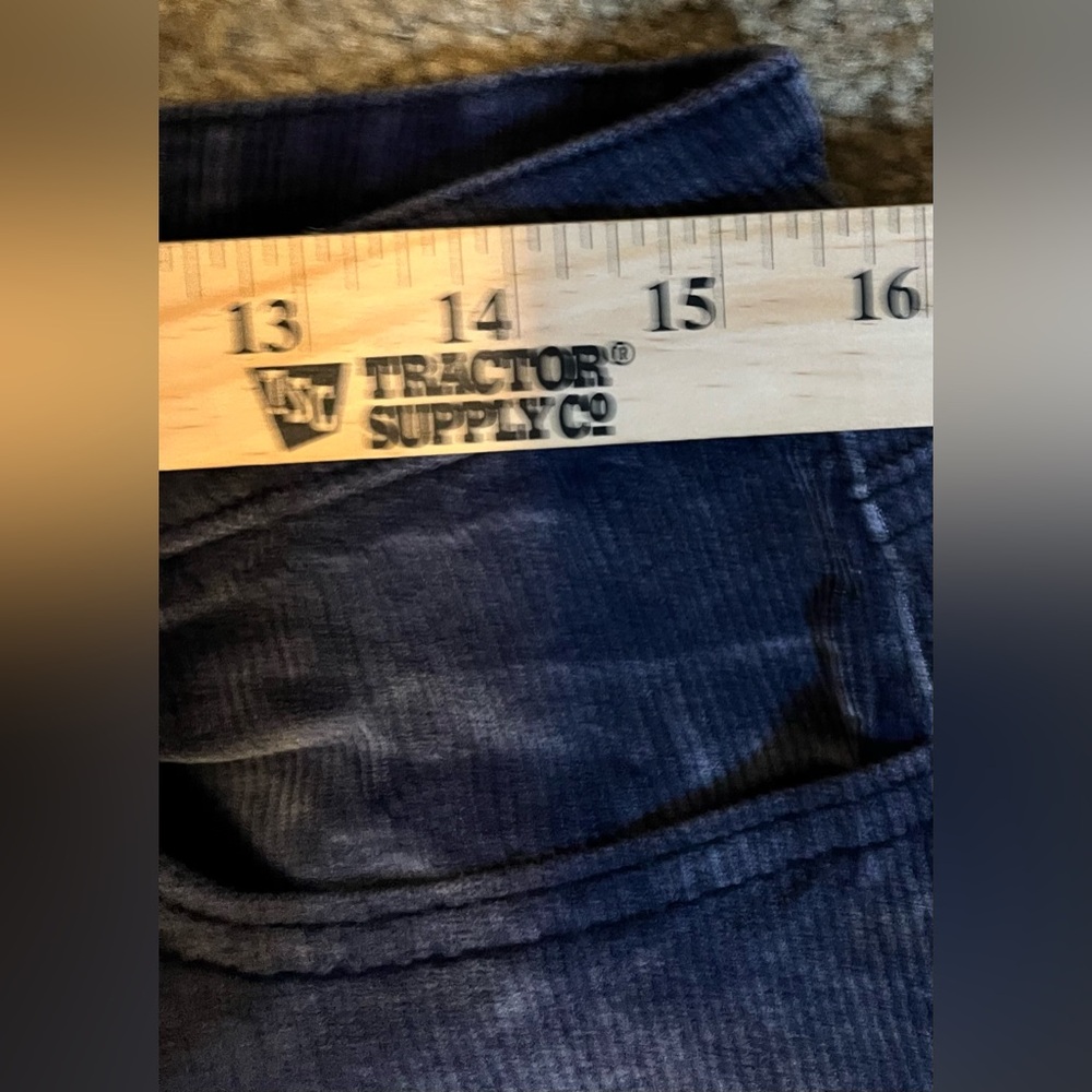 Desigual Blue Cropped Pants with Patterned Accents - Picture 8 of 12